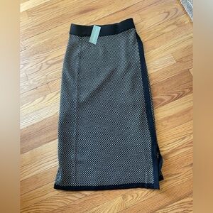 Elegant Black and Gray Women's Skirt